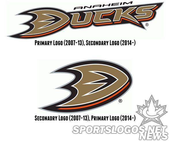 Anaheim Ducks Logo - Anaheim Ducks Logo Change 2013-14 | Chris Creamer's SportsLogos.Net ...