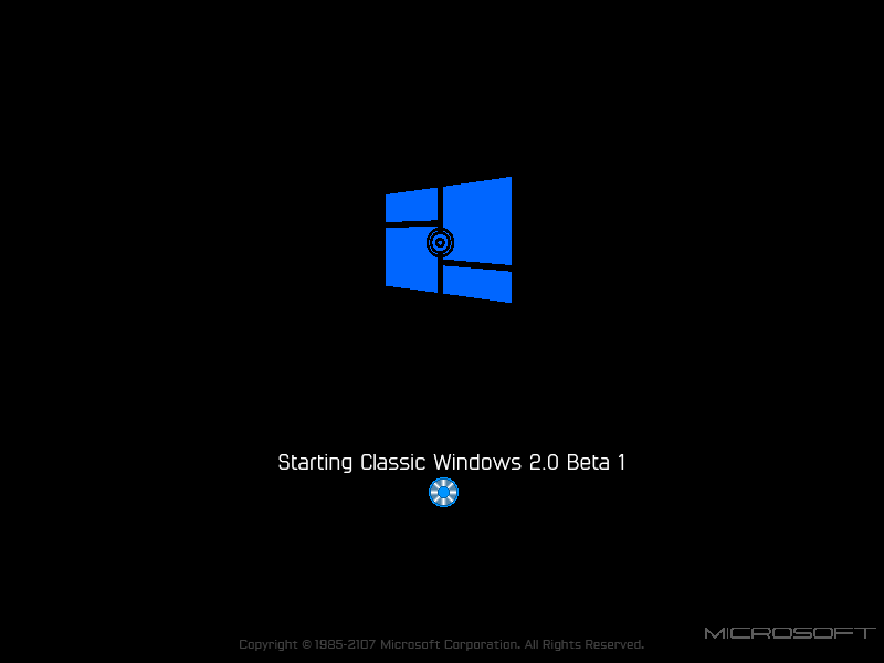 Windows 2.0 Logo - Image - Classic Windows 2.0 Beta 1.png | Windows Never Released ...