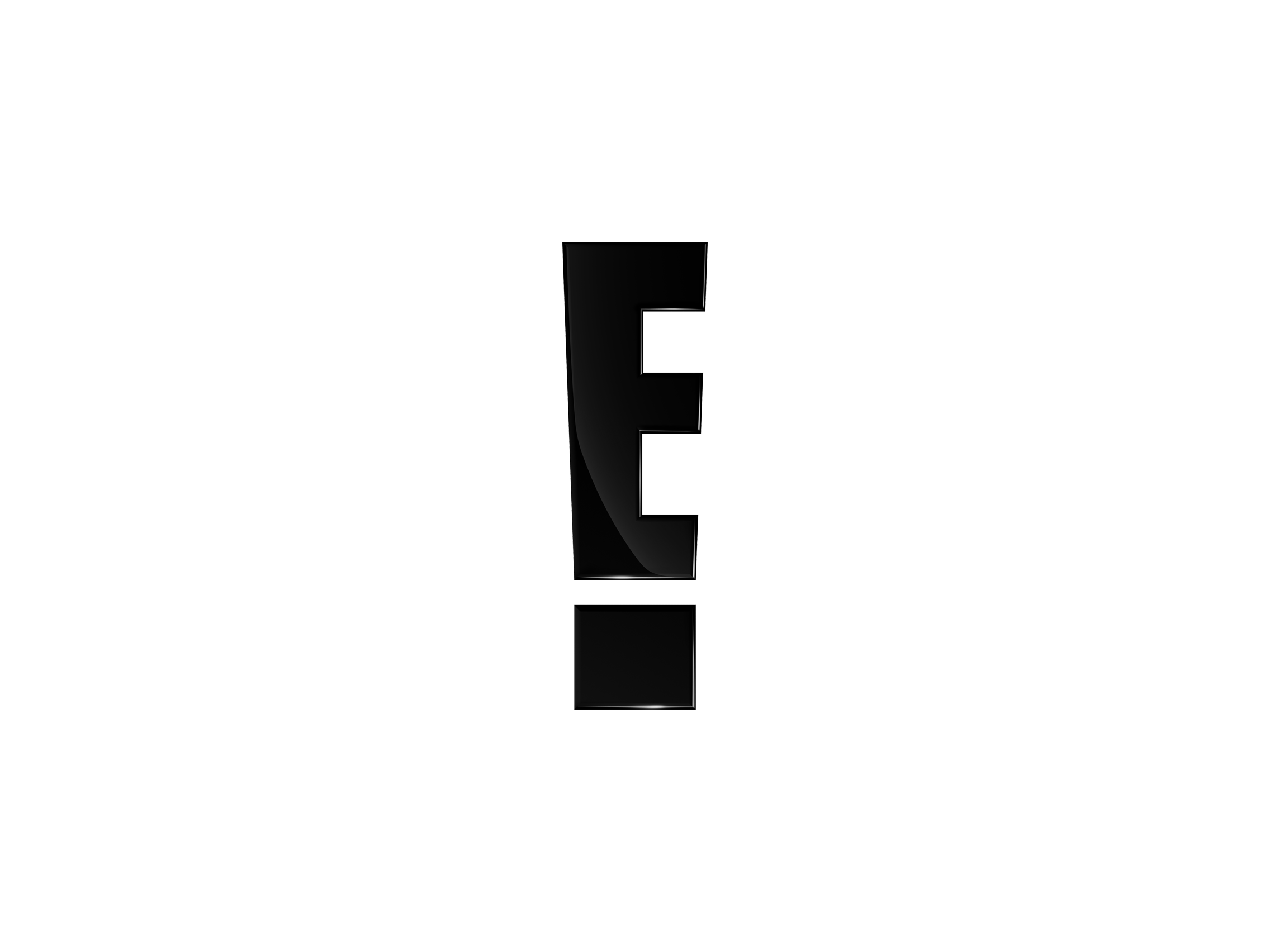Black E Logo - Black And White E Logo Png Image