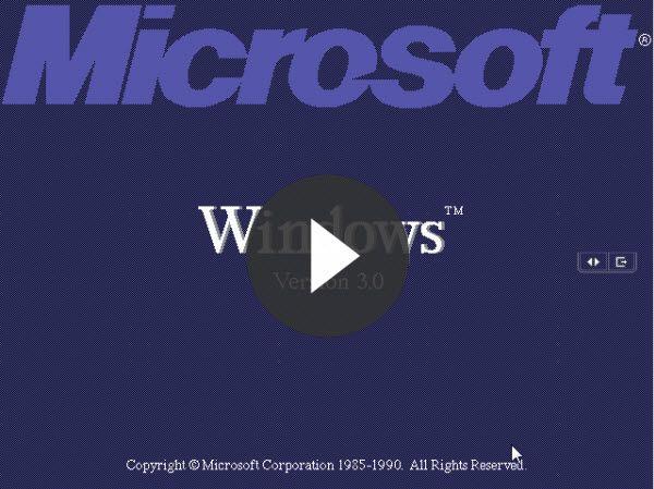Windows 2.0 Logo - 30 years of Windows: travel into the past with Windows emulators