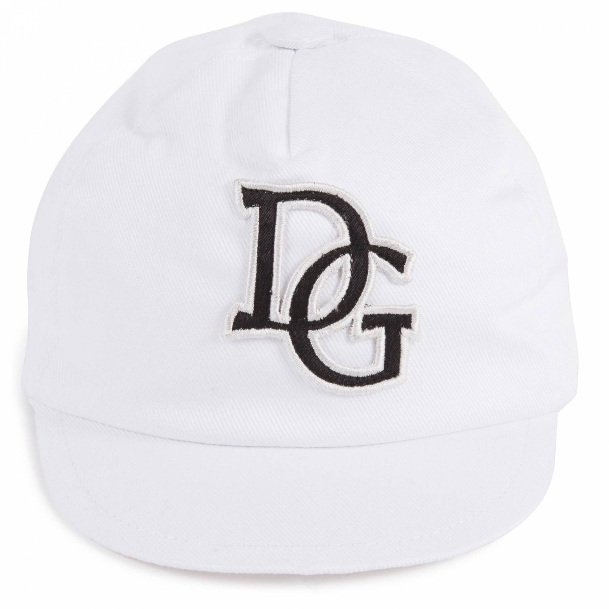 Baby DG Logo - Dolce & Gabbana Baby DG Cap in White