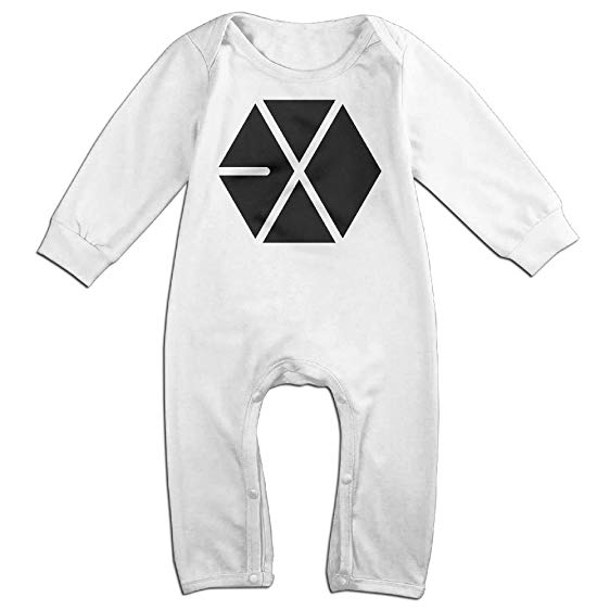 Baby DG Logo - Amazon.com: EVPOPC LVMI Baby Boys' Long Sleeve Kpop EXO Logo Romper ...