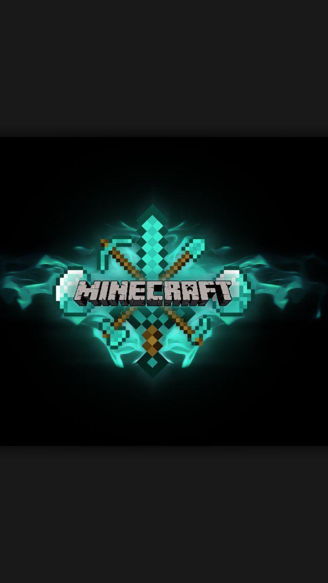 Cool Minecraft Logo - Cool background | Minecraft | Minecraft wallpaper, Minecraft, Wallpaper