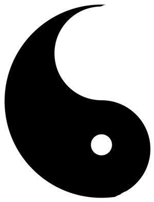Black and Yellow Yin Yang Logo - Yin Yang Symbols and Meaning on Whats-Your-Sign