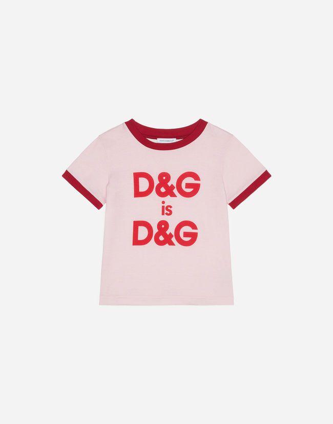Baby DG Logo - Girls' T-Shirts and Sweatshirts | Dolce&Gabbana - COTTON T-SHIRT ...