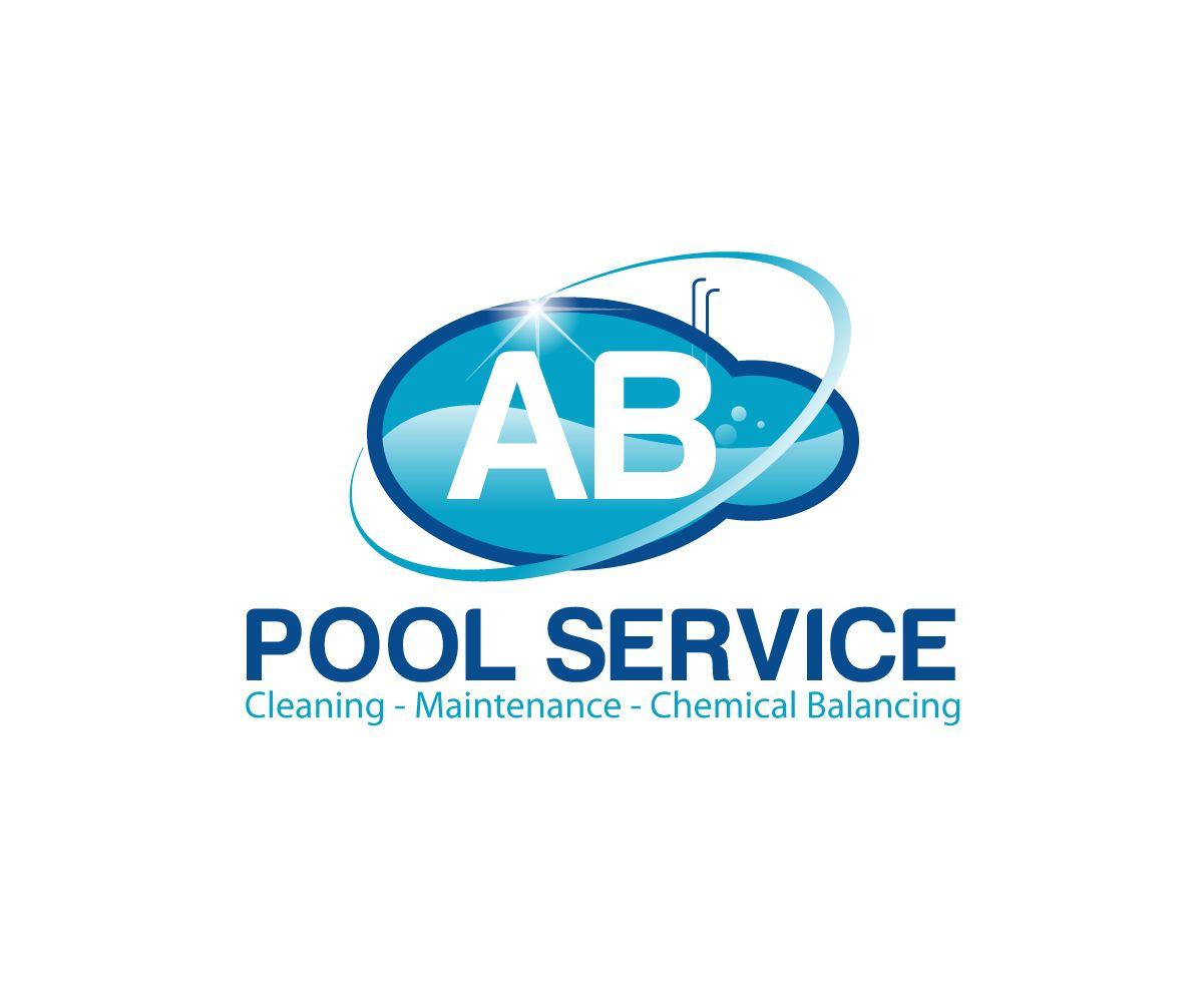 Chemical Service Logo - Modern, Professional, Business Logo Design for AB Pool Service