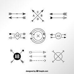 Cool Arrow Logo - Modern arrow logos Free Vector. Inspiration Kab.Banjar Logo