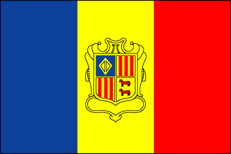 Red Blue and Yellow Shield Logo - Flags