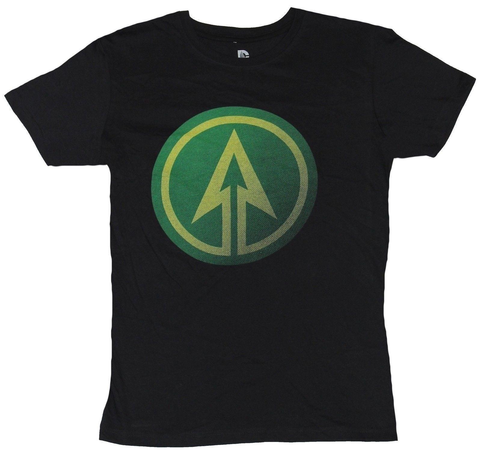 Cool Arrow Logo - Green Arrow Mens T Shirt Arrow CW Series Green Up Arrow Logo 2018