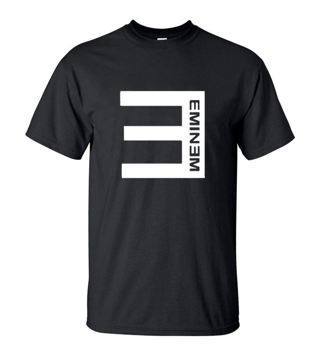Black E Logo - Eminem 'E' Logo T-Shirt – Def Couture
