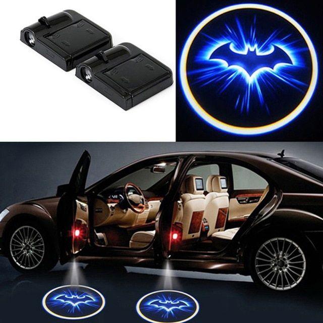 Car Interior Logo - 2pcs Wireless Car Door Led Welcome Laser Projector Logo Ghost Shadow ...