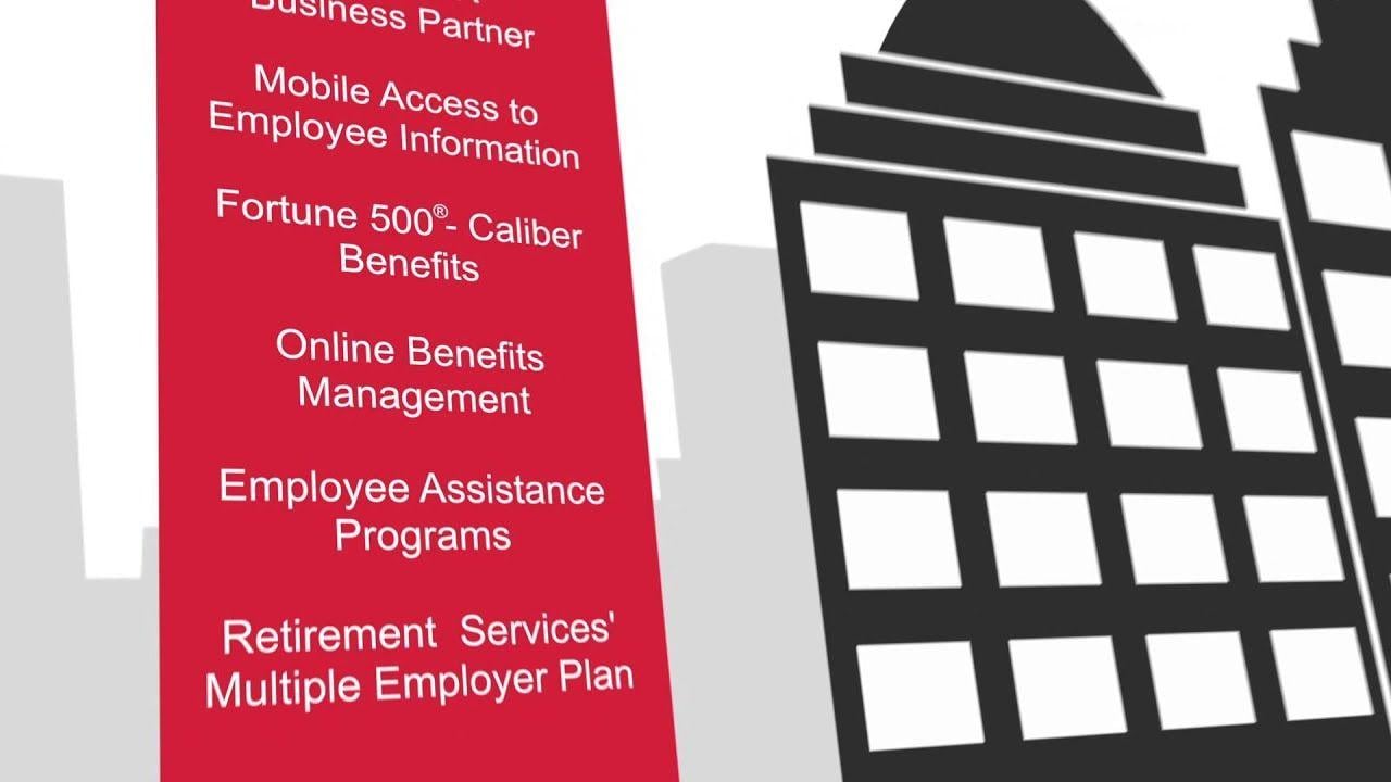 White and Red ADP Logo - PEO Solution for HR Management & Employee Benefits | ADP TotalSource ...