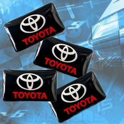 Car Interior Logo - X4 CAR INTERIOR Stickers Badge Emblem Adhesive Logo Toyota Supra