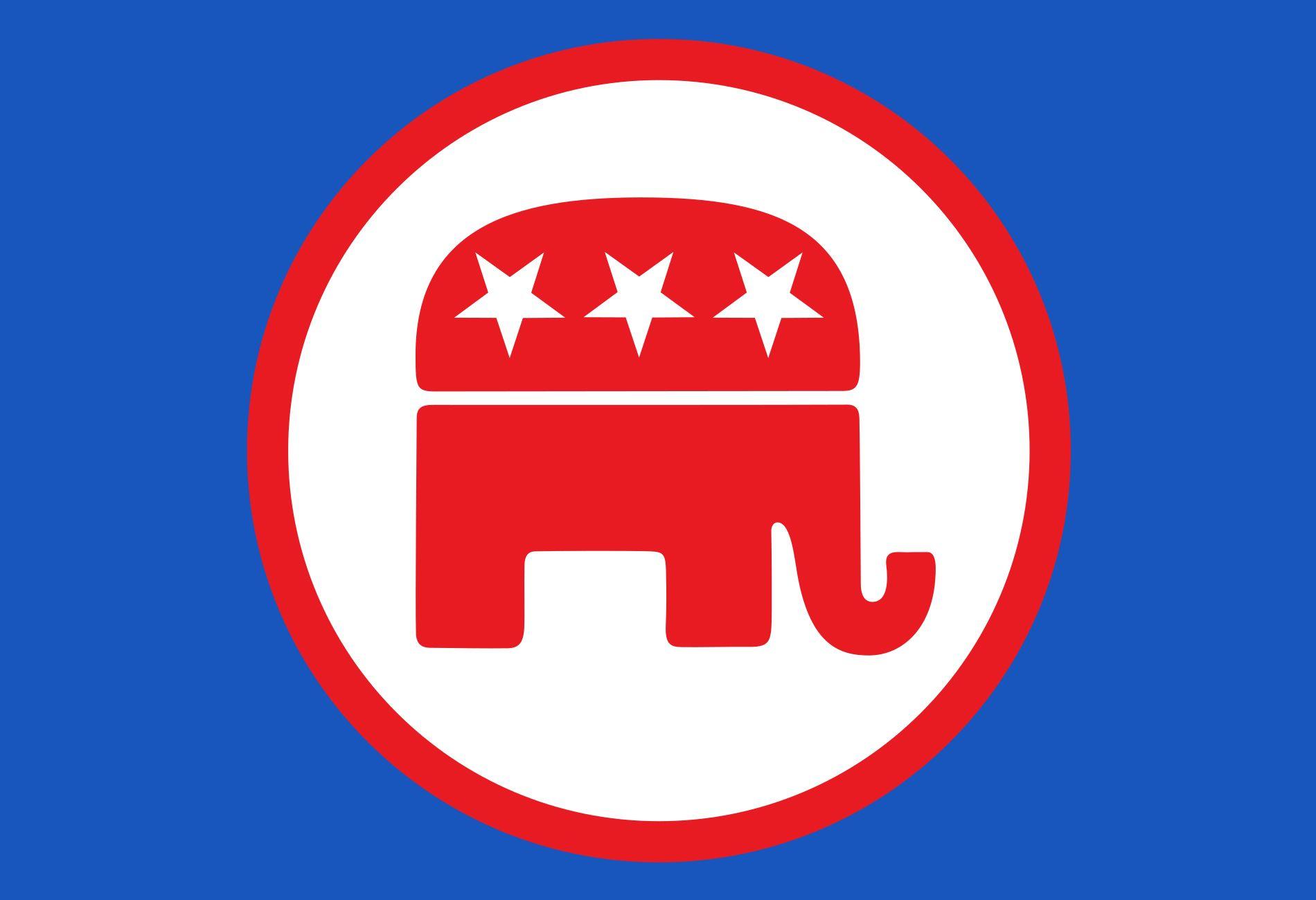 Blue and Red W Logo - Republican Logo, Republican Symbol, Meaning, History and Evolution