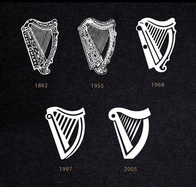 Guinness Harp Logo - New 'sharper harp' Guinness logo unveiled | Newstalk