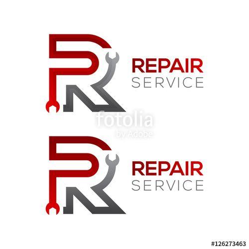 Industrial Mechanic Logo - Letter R with wrench logo, Industrial, repair, tools, service