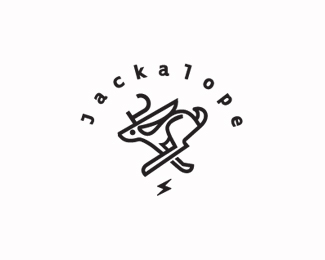 Jackalope Logo - Logopond, Brand & Identity Inspiration (Jackalope)