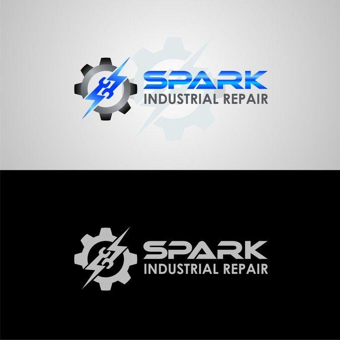 Industrial Mechanic Logo - logo for Spark Industrial Repair | Logo design contest