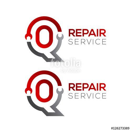 Industrial Mechanic Logo - Letter Q with wrench logo, Industrial, repair, tools, service