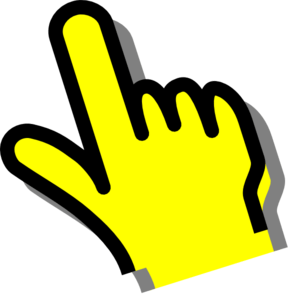 Yellow Hand Logo - Yellow Hand Clip Art at Clker.com - vector clip art online, royalty ...