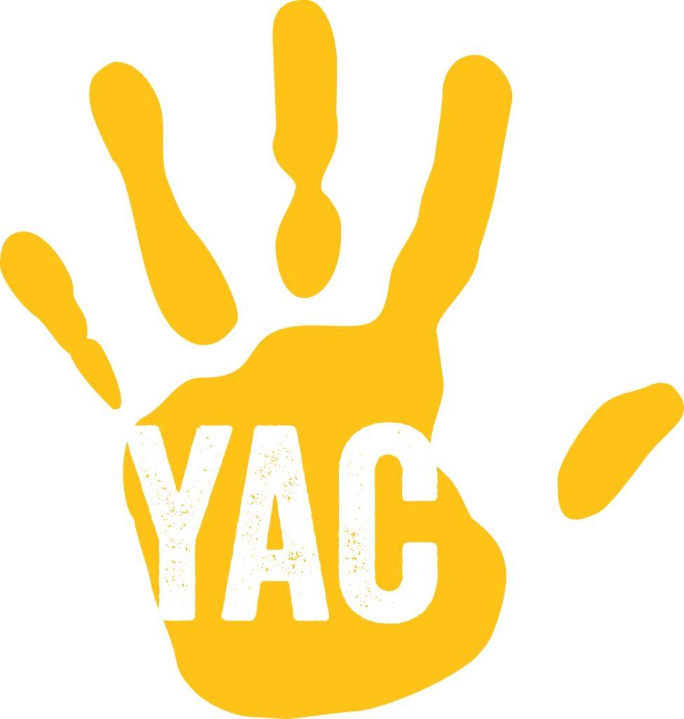 Yellow Hand Logo - YAC logos Archaeologists' Club