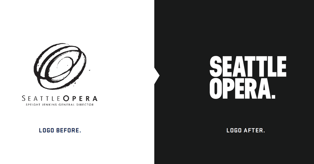 Old Opera Logo - Seattle Opera House — Jim Haven - Brand strategist & Creative Director