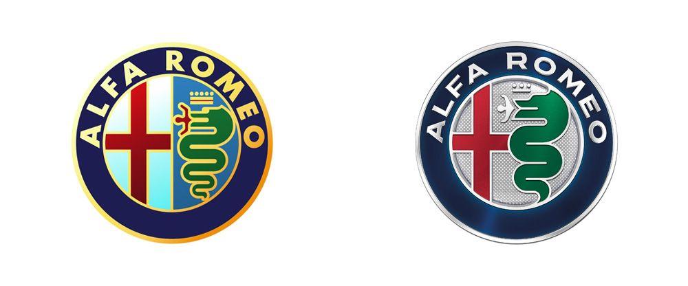 Alfa Romeo Logo - Brand New: New Logo for Alfa Romeo