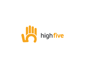 Yellow Hand Logo - Creative Examples of Hand Inspired Logo Designs. Branding. Logo