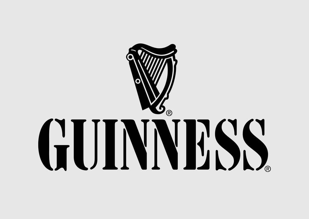 Black Guinness Harp Logo - Guinness Vector Art & Graphics | freevector.com