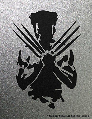 Silhouette Logo - Wolverine X Men Vector Outline Silhouette Logo Symbol