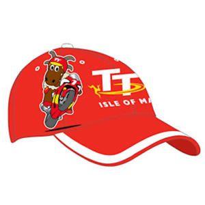 Red Sun TT Logo - Official Isle of Man TT Baby's Ramsey Red Cap - | eBay