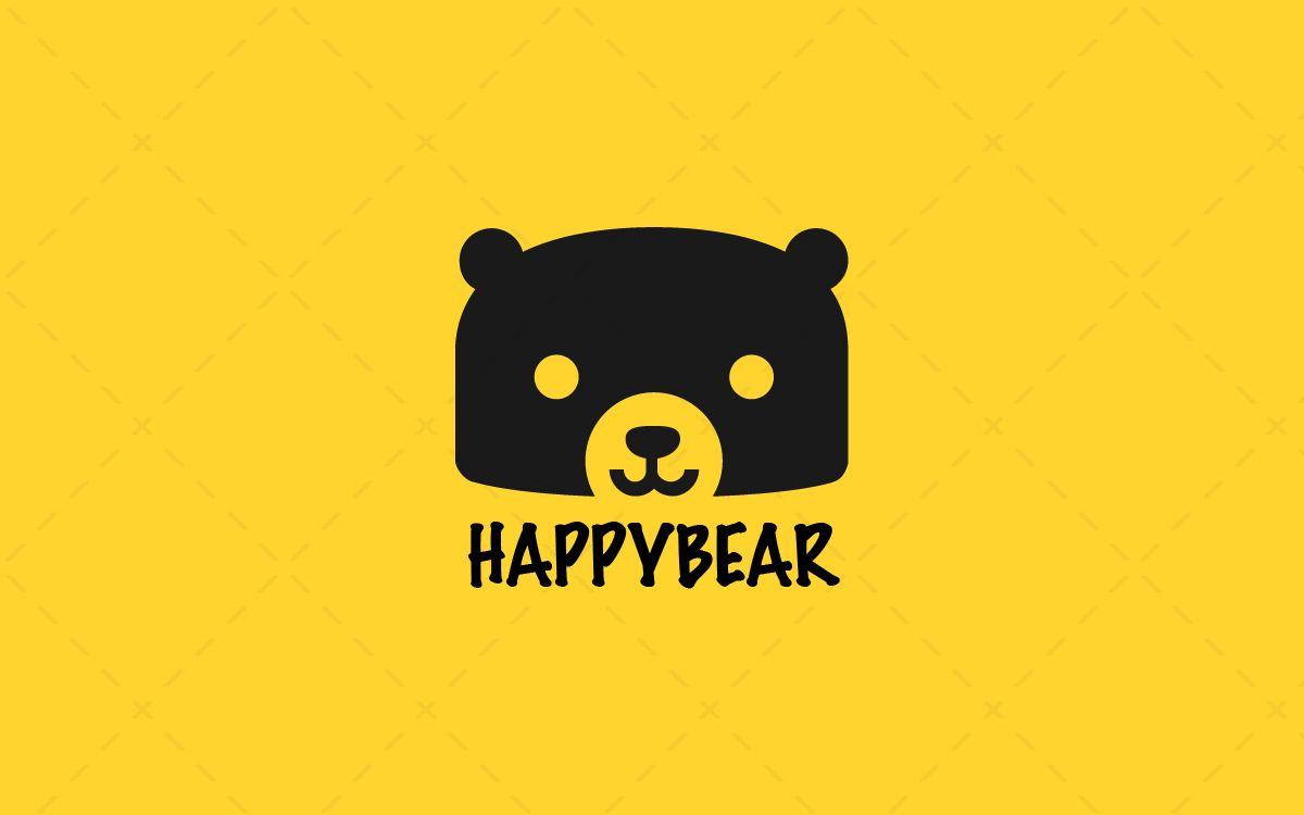 Cute Animal Logo - Cute Bear Head Logo For Sale Logos Online - Lobotz