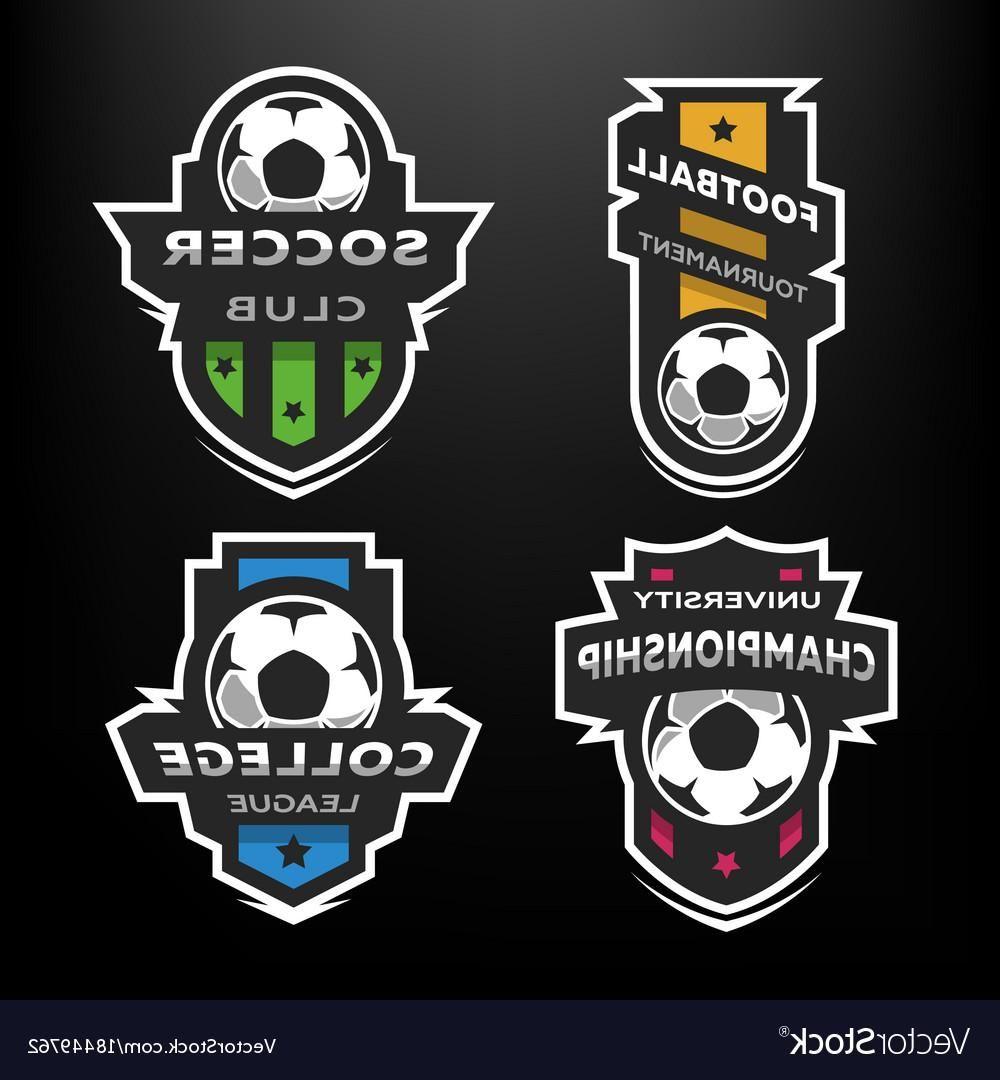 Best Football Logo - Best 15 Set Of Soccer Football Logo Emblem Vector File Free