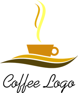 Coffee Food Logo - Hot Coffee Drink Logo Vector (.AI) Free Download