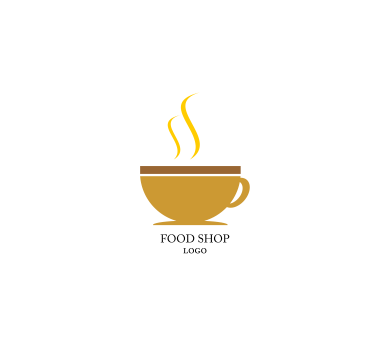 Coffee Food Logo - Coffee cup food vector logo inspiration download. Vector Logos Free
