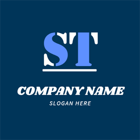 Blue Double S Logo - Monogram Maker a Monogram Logo Design for Free