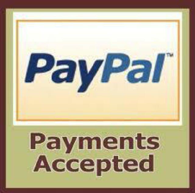 We Now Accept PayPal Logo - Great Saves Equipment and Repair