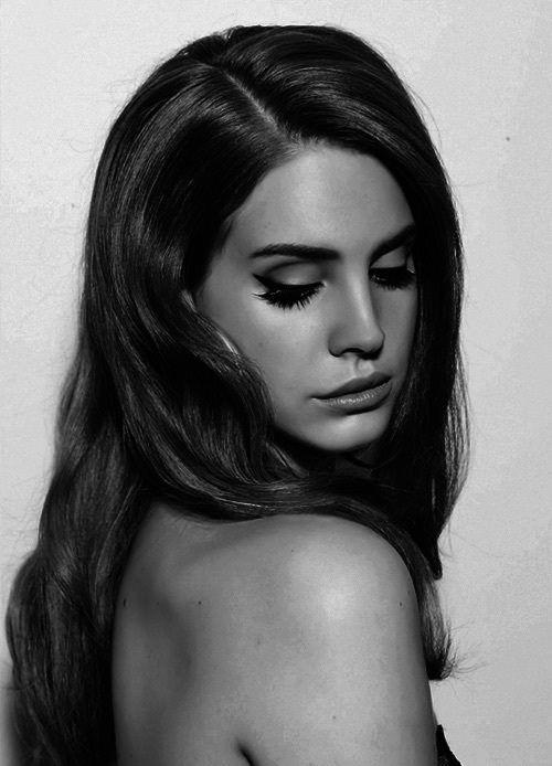 Lana Del Rey Black and White Logo - Love Long Hair. Lana