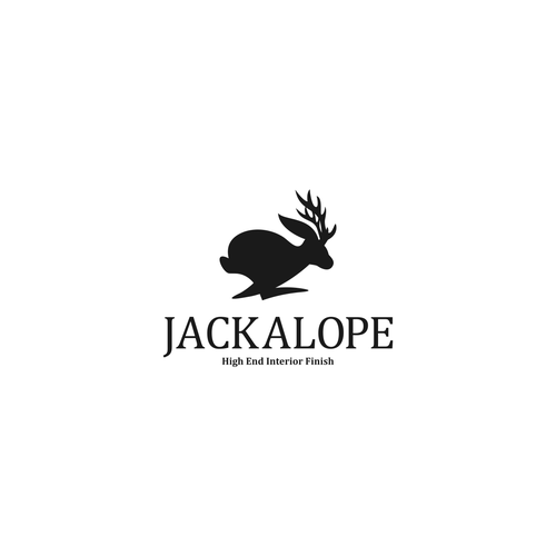 Jackalope Logo - Jackalope Construction Business | Logo design contest