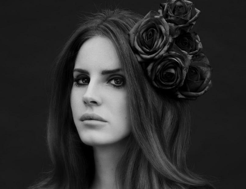 Lana Del Rey Black and White Logo - Lana Del Rey is encouraging fans to cast a witch spell on Donald