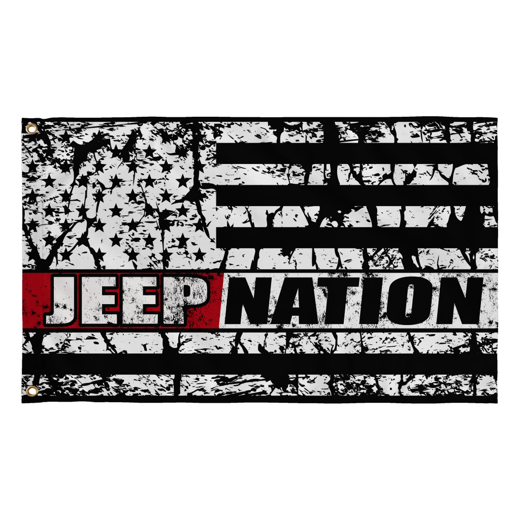 Jeep Nation Logo - Jeep Nation Large Flag – DerbyNation