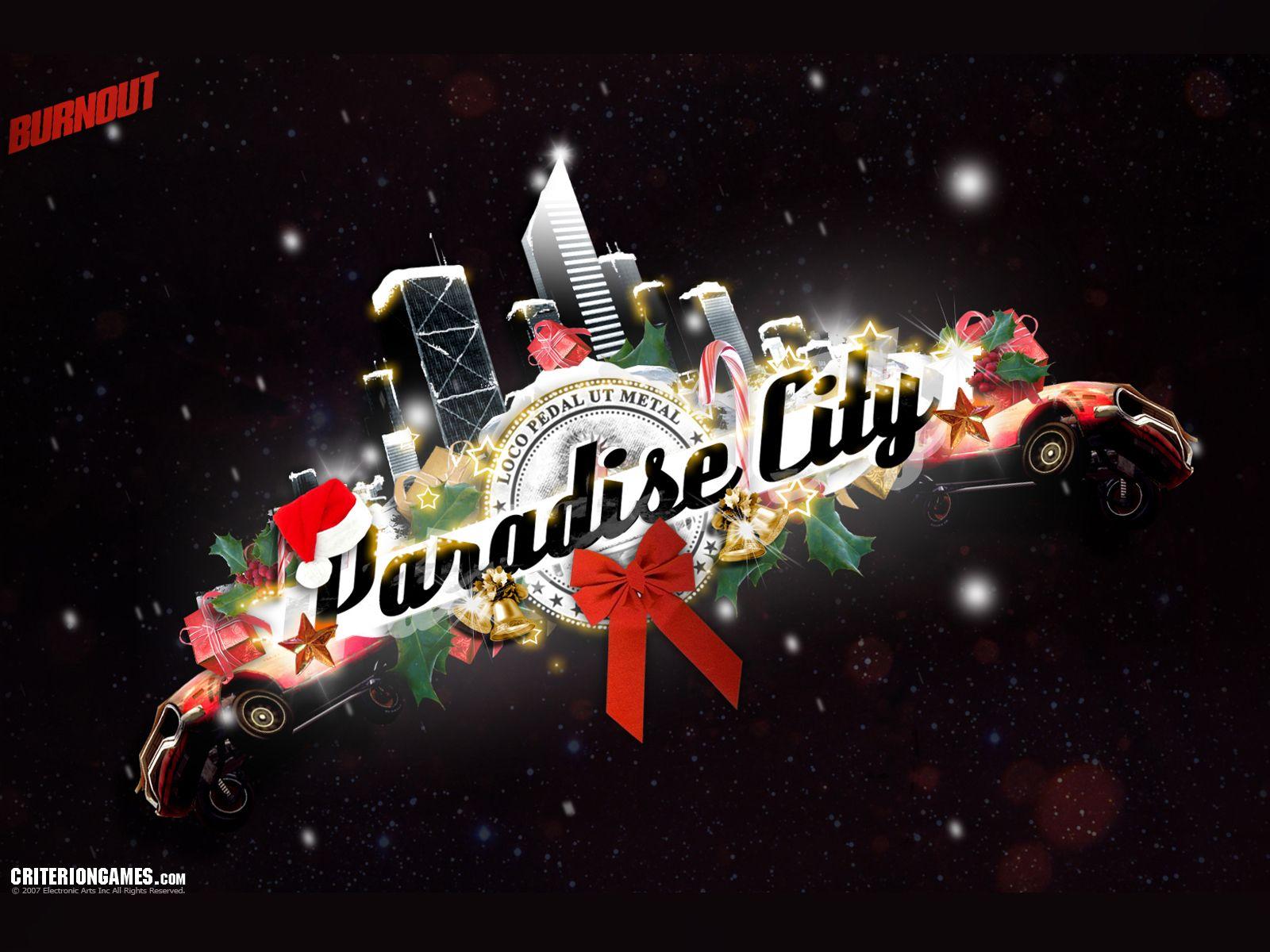 Paradise City Logo - Logo - Burnout Paradise Wallpaper