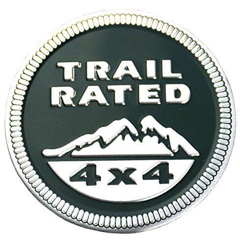 Jeep Nation Logo - Jeep Trail Rated Badge Replacement – Jeep Nation