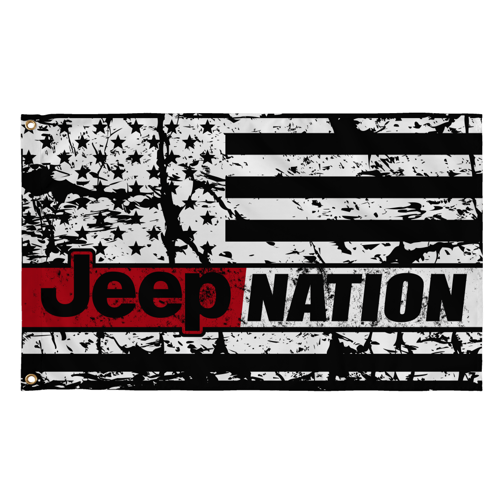 Jeep Nation Logo - Jeep Nation Large Flag – DerbyNation