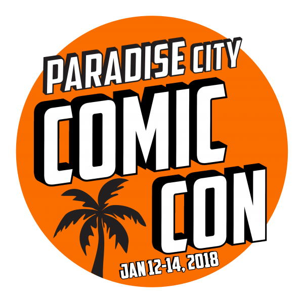 Paradise City Logo - Paradise City Comic Con — Pineapple Shaped Lamps