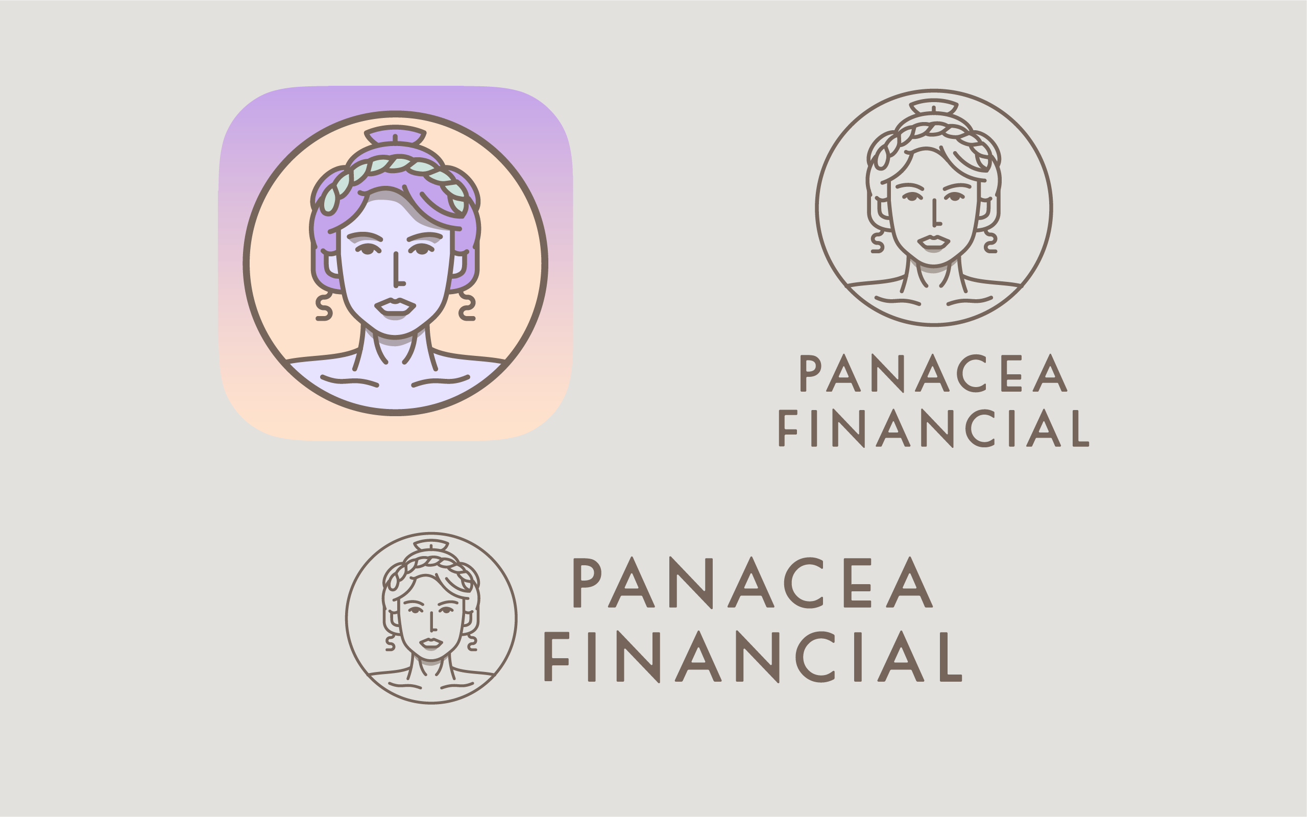 Goddess Face Logo - App Icon and Logo Redesign