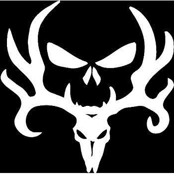 Bone Collector Logo - Amazon.com: Bone Collector Deer Hunting Bowhunting GUN Sticker Decal ...