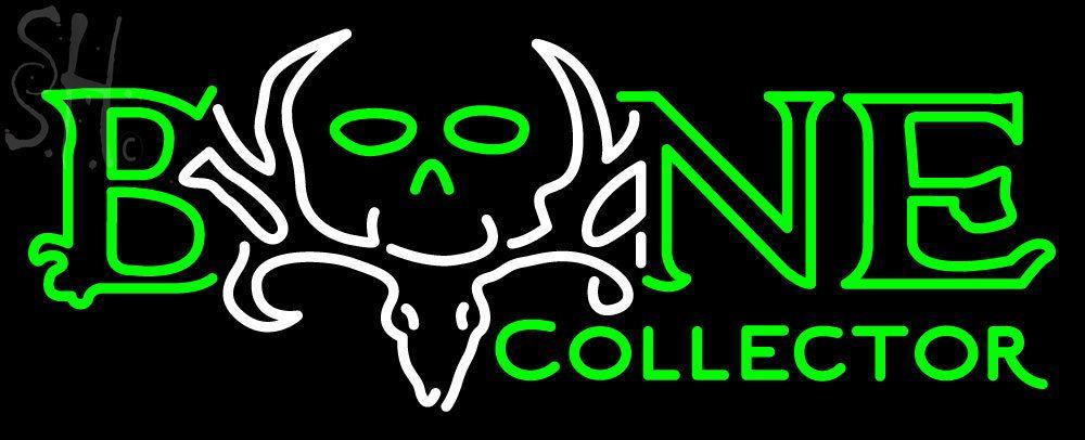Bone Collector Logo - Custom Bone Collector Logo Neon Sign 6 | Neon Signs | Neon Light