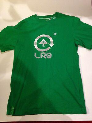 Lifted Research Group Logo - VINTAGE L-R-G LRG Lifted Research Group T-Shirt Small Green Tree ...