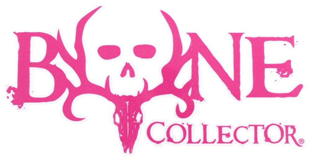 Bone Collector Logo - Bone Collector Logo Flat Decal - Pink - Qty 1 SPG Novelty SPGADE1207